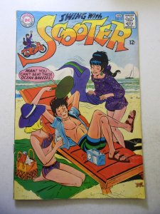 Swing With Scooter #10 (1968) VG Cond 1/2 spine split, cf detached at 1 staple