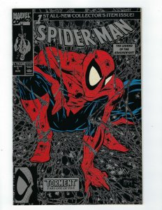 SPIDER-MAN # 1 SILVER NON POLYBAGGED NM TO NM/MT MARVEL MCFARLANE 1990