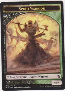Magic the Gathering: Khans of Tarkir - Spirit Warrior