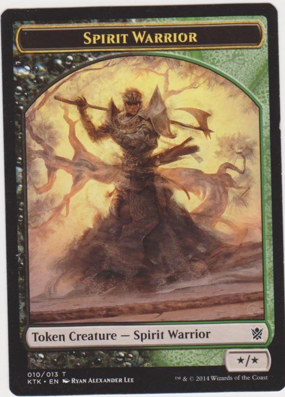 Magic the Gathering: Khans of Tarkir - Spirit Warrior