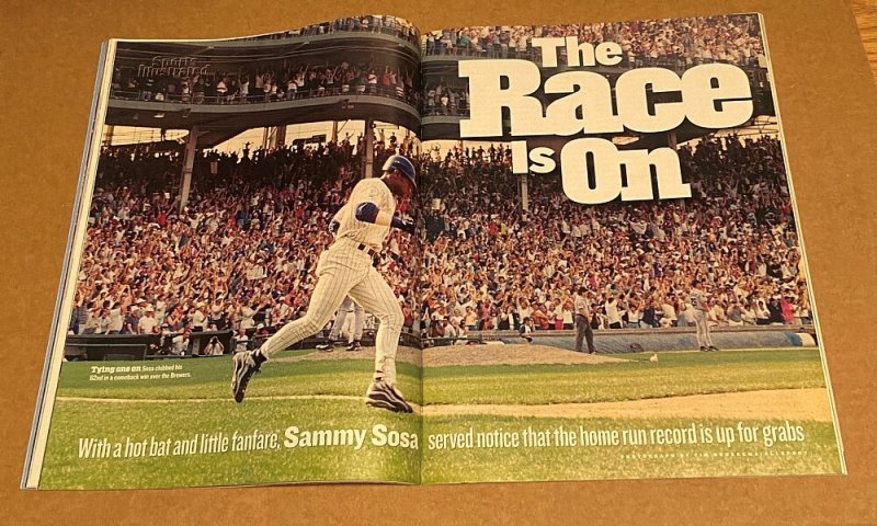 Sports Illustrated September 21 1998 Magazine Cubs Sammy Sosa