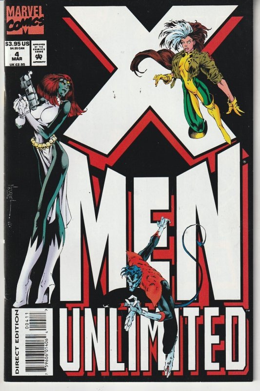 X-Men Unlimited #4 (1994)   Story Adapted  in X-Men The Animated Series !