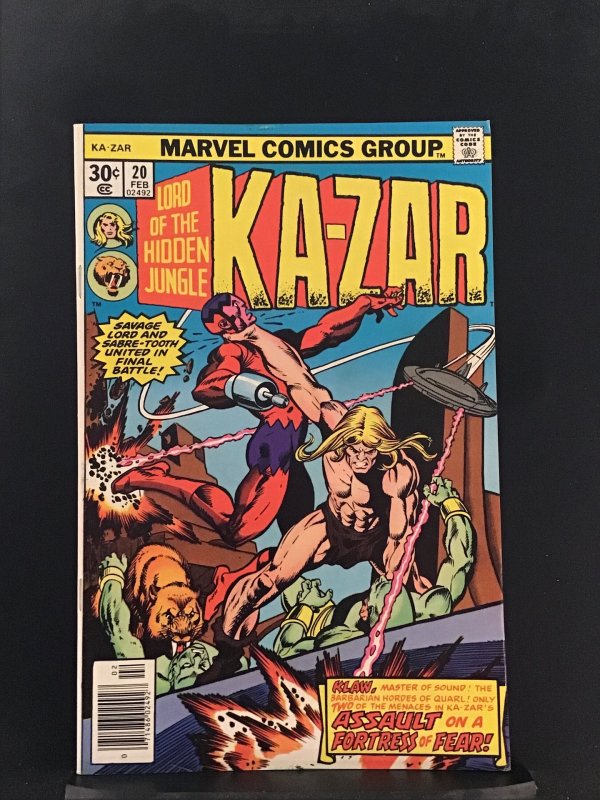 Ka-Zar #20 (1977) Ka-Zar