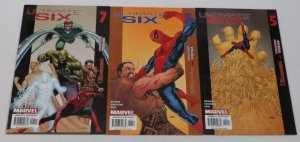 Ultimate Six #1-7 VF/NM complete series Spider-Man - Sinister 6 Bendis ; Marvel