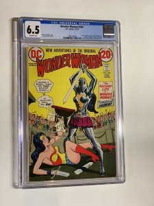 Wonder Woman 204 cgc 6.5 ow pages Dc Comics 1973