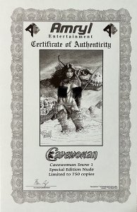 Cavewoman: Snow #1 Budd Root Special Edition (2011) NM Condition