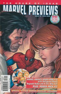 Marvel Previews #18 VF/NM ; Marvel | Spider-Man Wolverine
