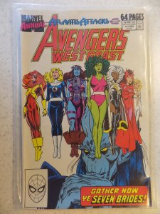 WEST COAST AVENGERS ANNUAL # 4