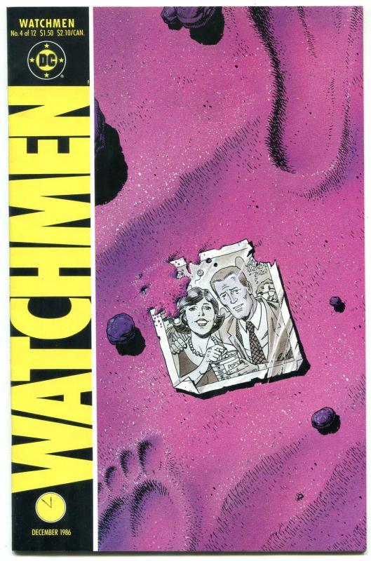 WATCHMEN #4 1986-DAVID GIBBONS-ALAN MOORE-DC COMICS nm-