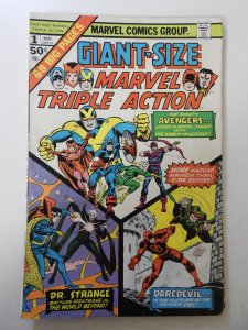 Giant-Size Marvel Triple Action #1 (1975) VG Condition
