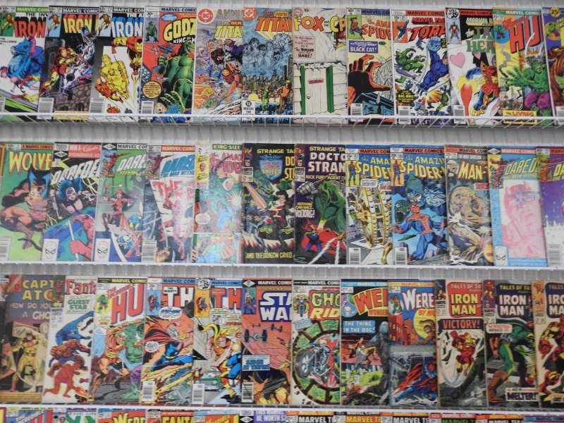 Huge Lot Silver/Bronze Low Grade Readers W/ Hulk, Thor, Cap+ *SEE DESCRIPTION!!