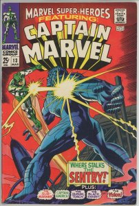 Marvel Super Heroes #13 (1967) - 5.5 FN- *1st App Carol Danvers*