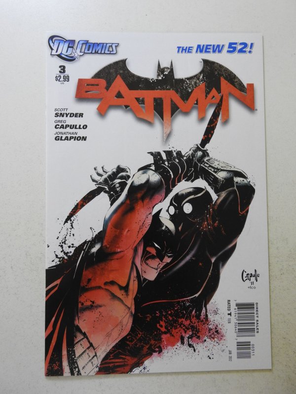 Batman #3 (2012) NM- Condition!