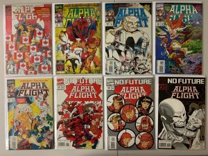 Alpha Flight comics lot from:#52-130 + 1 special 49 diff (1987-94)