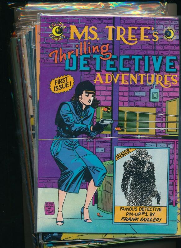 Eclipse Large Set!! Ms. TREE's Thrilling Detective Adventures #1-17  V/F+(PF859)