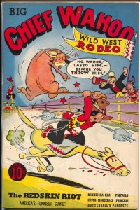 Big Chief Wahoo #5 1943 Stevie-Eastern Color-Saunders & Woggon-rodeo issue-FN/VF