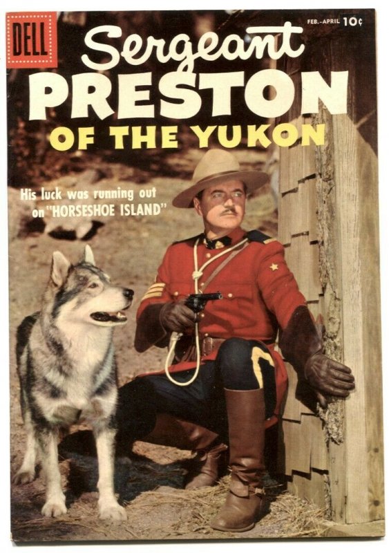 Sergeant Preston Of The Yukon #22 1957-Dell Silver Age VF