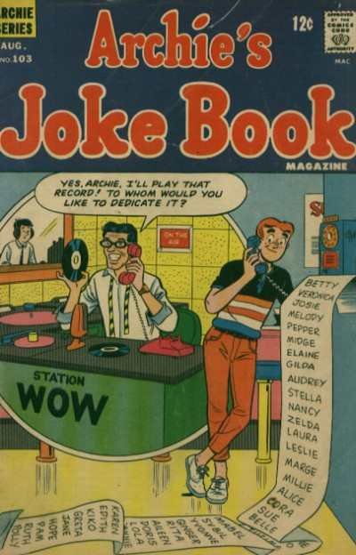 Archie's Joke Book Magazine #103, Good+ (Stock photo)