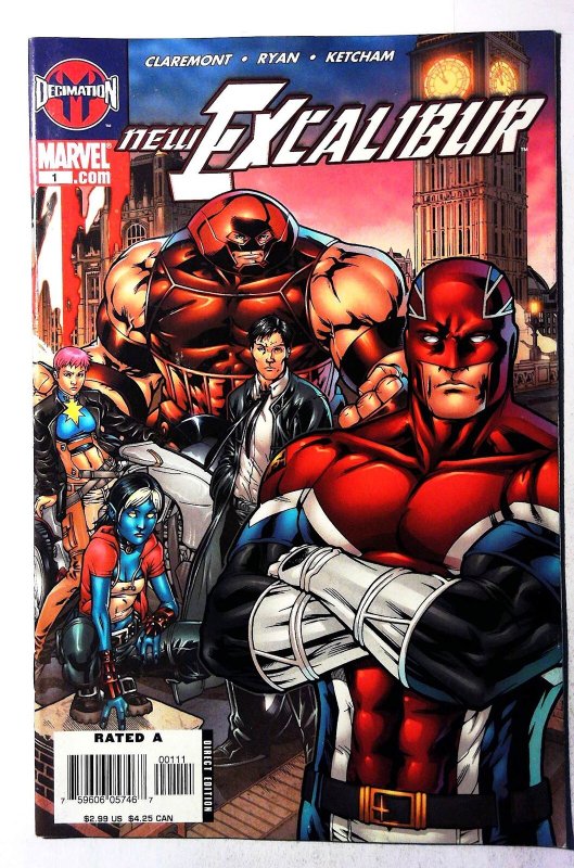 New Excalibur #1 (2006) Marvel Comics 1st Print Comic Book