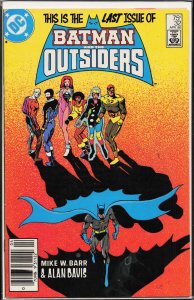 Batman and the Outsiders #32 (1986) Batman and the Outsiders