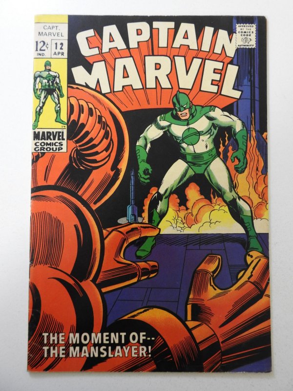 Captain Marvel #12 (1969) FN Condition!