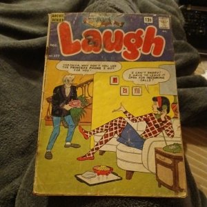 LAUGH 177 silver age 1965 The Twist PINK PRINCESS PHONE Archie Comics mlj book