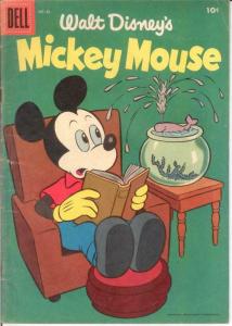 MICKEY MOUSE 45 G-VG Dec.-Jan. 1956 COMICS BOOK