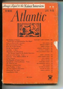 Atlantic 6/1934-Pulp thrills -Castaway by James Norman Hall-rare-VG