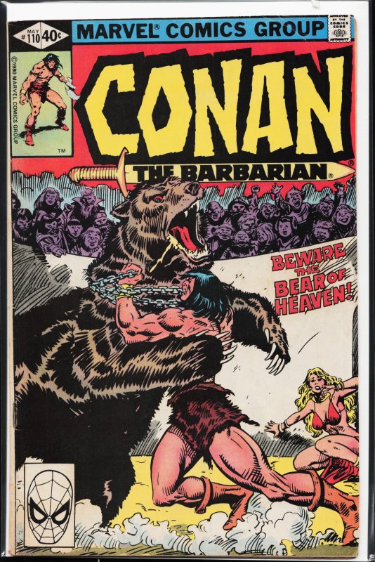 Conan the Barbarian #110 (1980) Conan