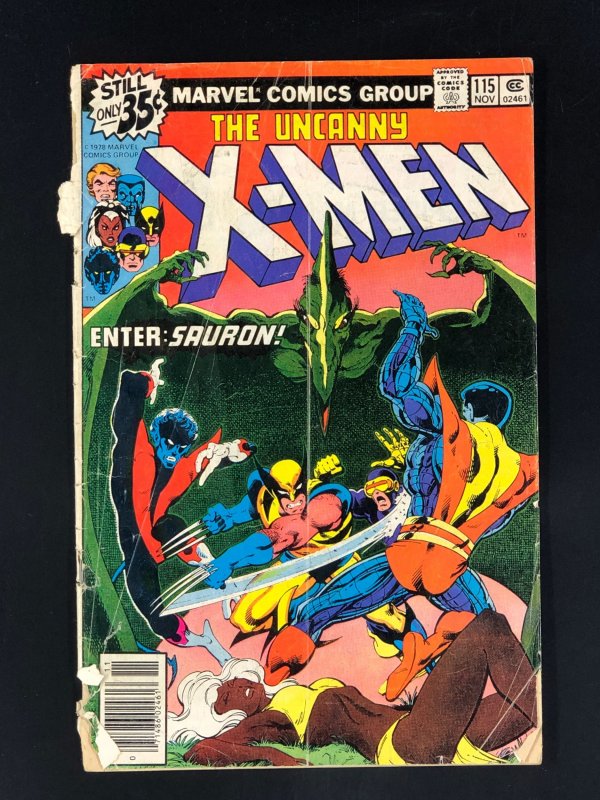 The X-Men #115 (1978) PR Enter: Sauron, Ka-Zar Claremont & Byrne