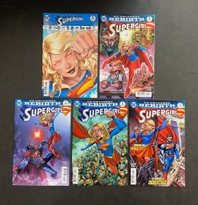 Supergirl (2016) #s 1-4 VF/NM Set of 5 Rebirth w/ Variant DC Comics