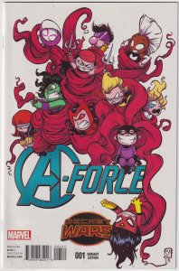 A-Force #1 Young Cover (2015) She-Hulk [Key Issue]