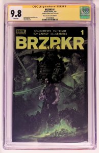 BRZRKR #1 (2021) CGC 9.8 Dimension X Comics Edition B signed Vance Kelly!