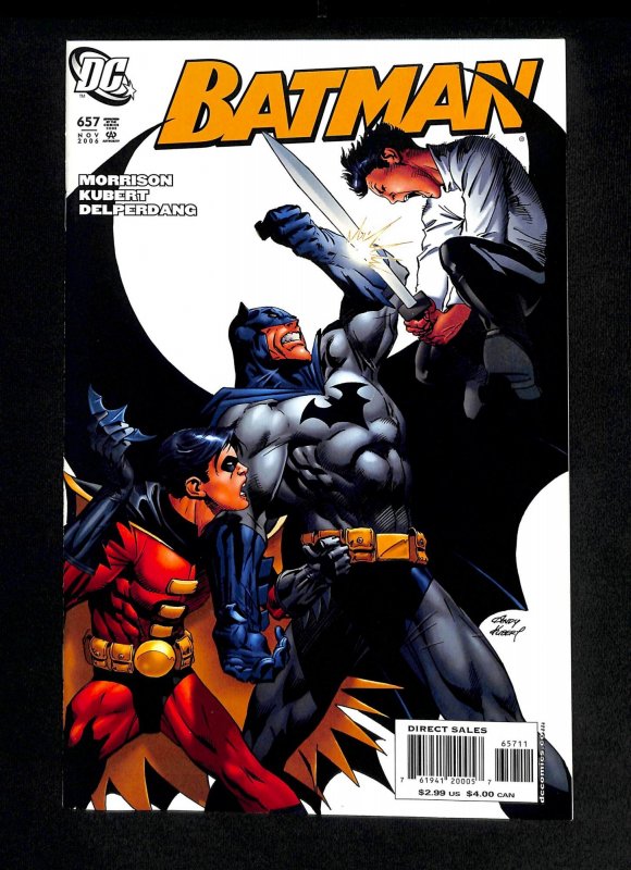 Batman #657 1st Cover Appearance Damian Wayne!