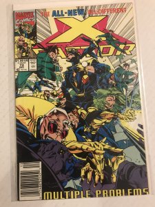 X-FACTOR #73 : Marvel 12/91 VF/NM; Newsstand, Strong Guy, Havok