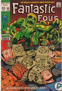 Fantastic Four # 85 VF Marvel 1969 Doctor Doom Appearance [X5]
