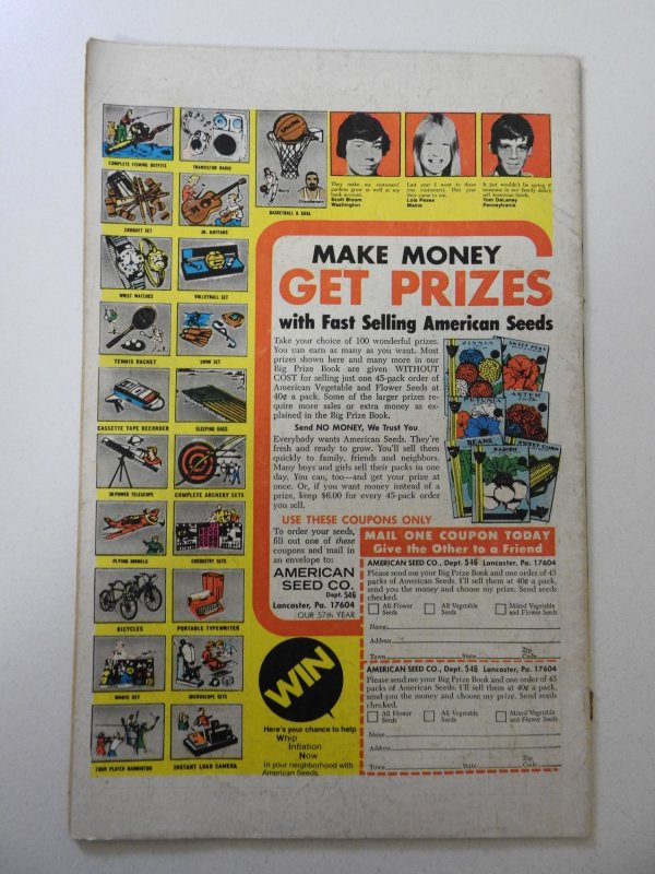 The Defenders #24 (1975) VG- Condition cover detached bottom staple