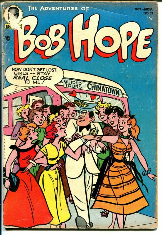 Adventures Of Bob Hope #29 1954-DC-babes on cover-G/VG