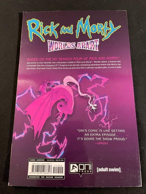 RICK AND MORTY: WORLDS APART Trade Paperback