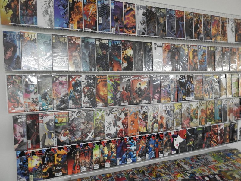 Huge Lot 160+ Comics W/ X-Men, Batman/Superman, Witchblade, +More! Avg VF Cond!