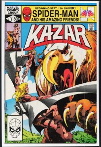 Ka-Zar the Savage #9 (1981) Ka-Zar