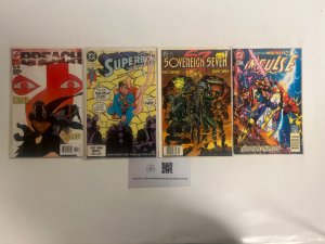 4 DC Comics Super boy #9 + S7 #7 + Impulse #11 + Breach #4 29 JS27