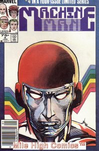 MACHINE MAN (1984 Series)  (MARVEL LIMITED SERIES) #4 NEWSSTAND Fair Comics