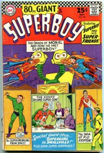 Superboy #129 1966- 80 Page Giant-Origin MON-EL Rare DC g/vg
