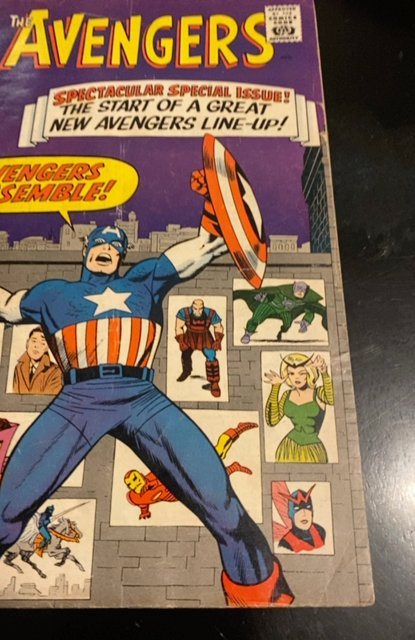 The Avengers #16 (1965)new avengers lineup