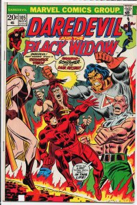 Daredevil #105 (1973) Black Widow