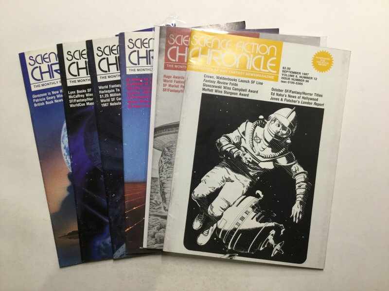 Science Fiction Chronicle 96 97 98 99 100 104 Magazine Lot Vg 4.0 Algol Press