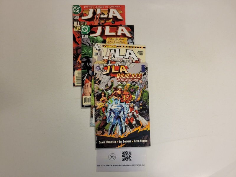 4 Image DC Comics #54 60 123 JLA + #1 JLA WildCATS 18 TJ20