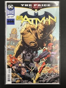 BATMAN #64 SIGNED BY TOM KING W/DF COA BATMAN/FLASH CROSSOVER PROSHIPPER