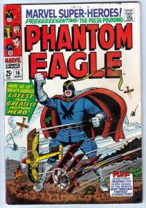 Marvel Super-Heroes 16 ~Phantom Eagle~  strict FN/VF 7.0 High-Grade 